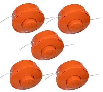 eSkde Replacement Strimmer Brushcutter Bump Feed Line Spool Head x 5