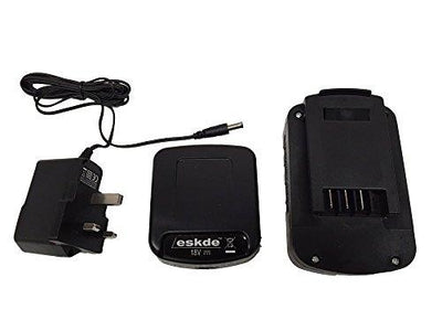 18v Lithium Ion Battery and Charger for eSkde Eckman Trueshopping Garden Tools