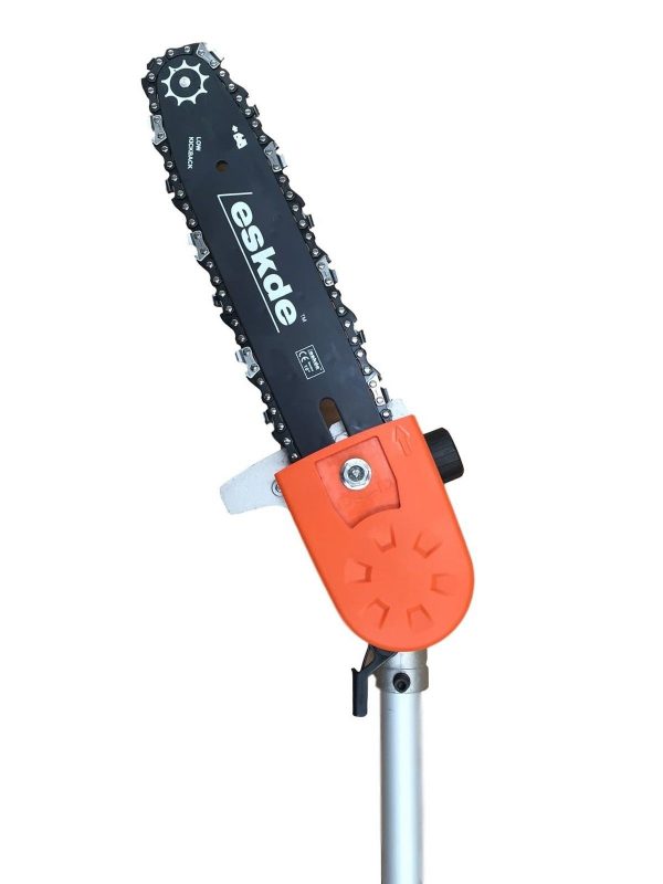 eSkde Articulated Multi Angle Chainsaw Pruner Attachment 26mm Tube 10" Blade